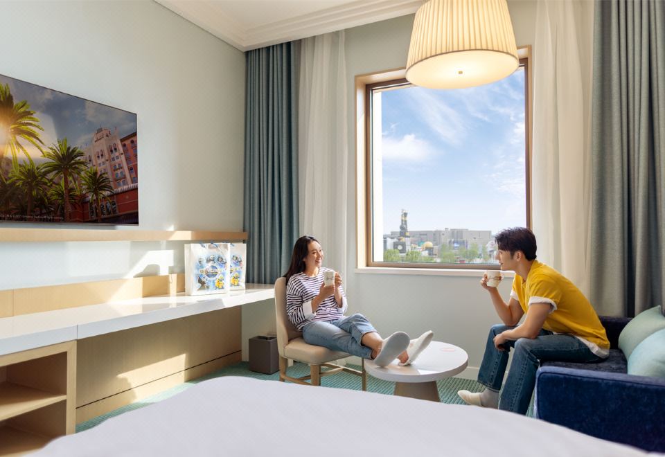 城市大道景观大床房