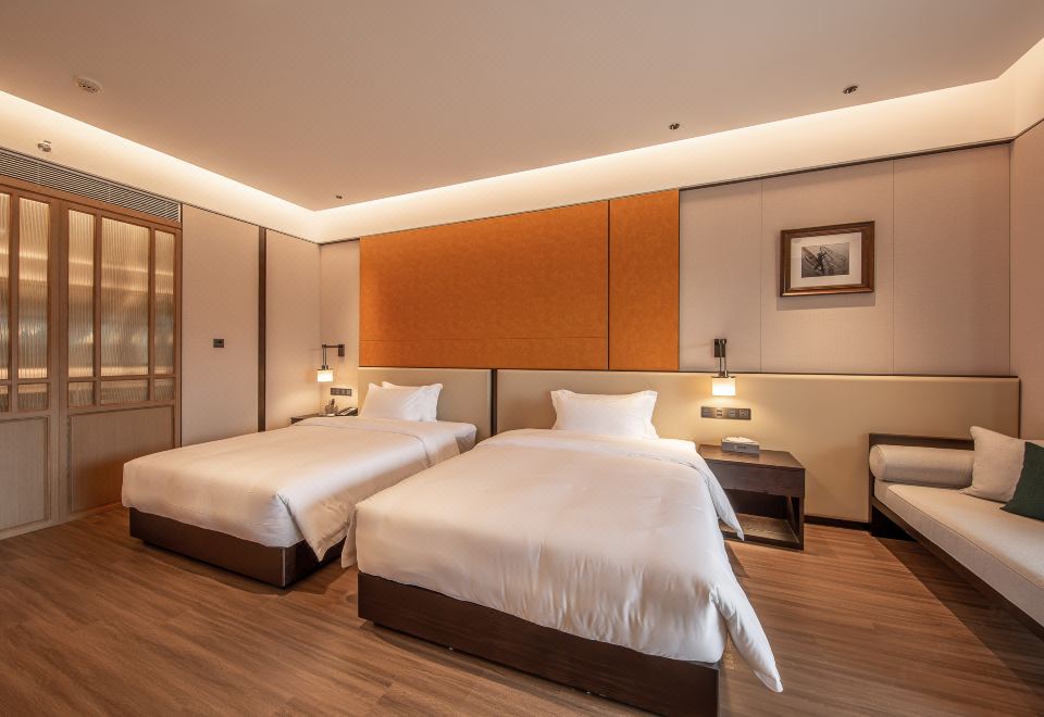 行政云景双床房-独立泡池