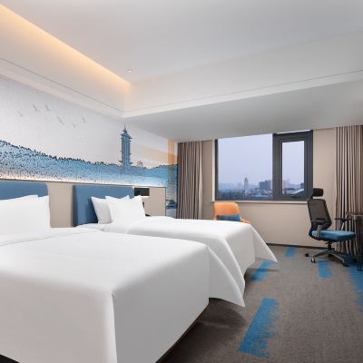 高級雙床房（智能客控+智能馬桶） 長春文化廣場希爾頓歡朋飯店優惠