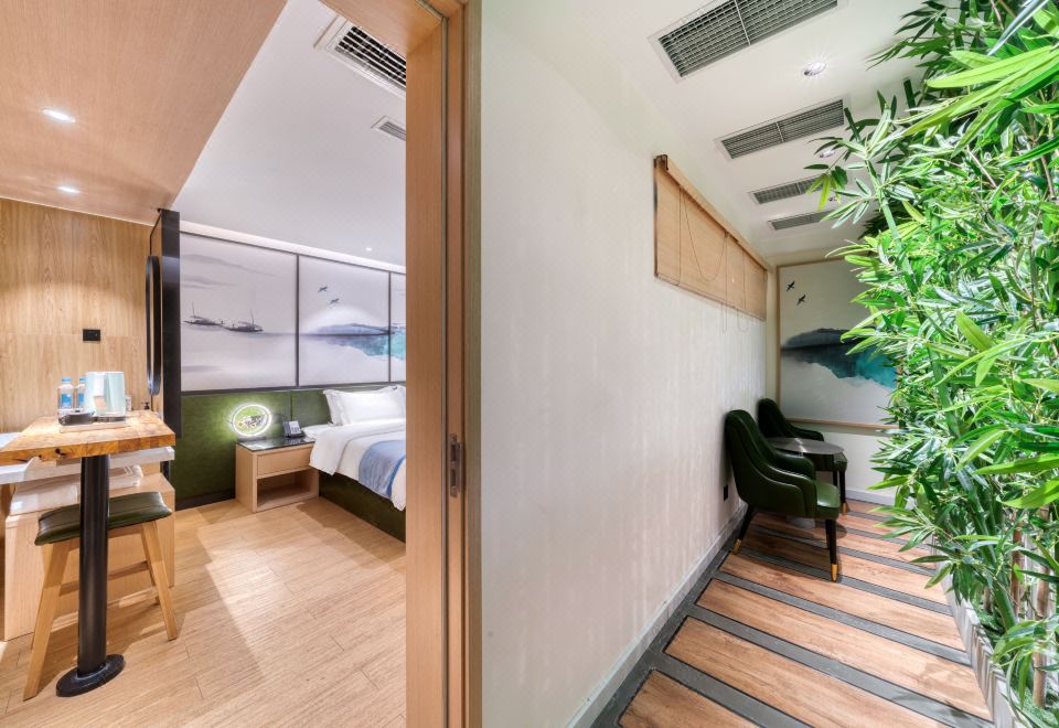 十里桃林·竹影小院大床房（手機投屏+洗護智能馬桶）