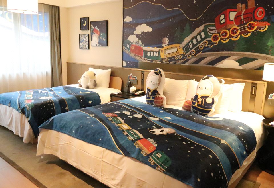 豪華家庭房（迷你冰箱+喜臨門元夢床墊）