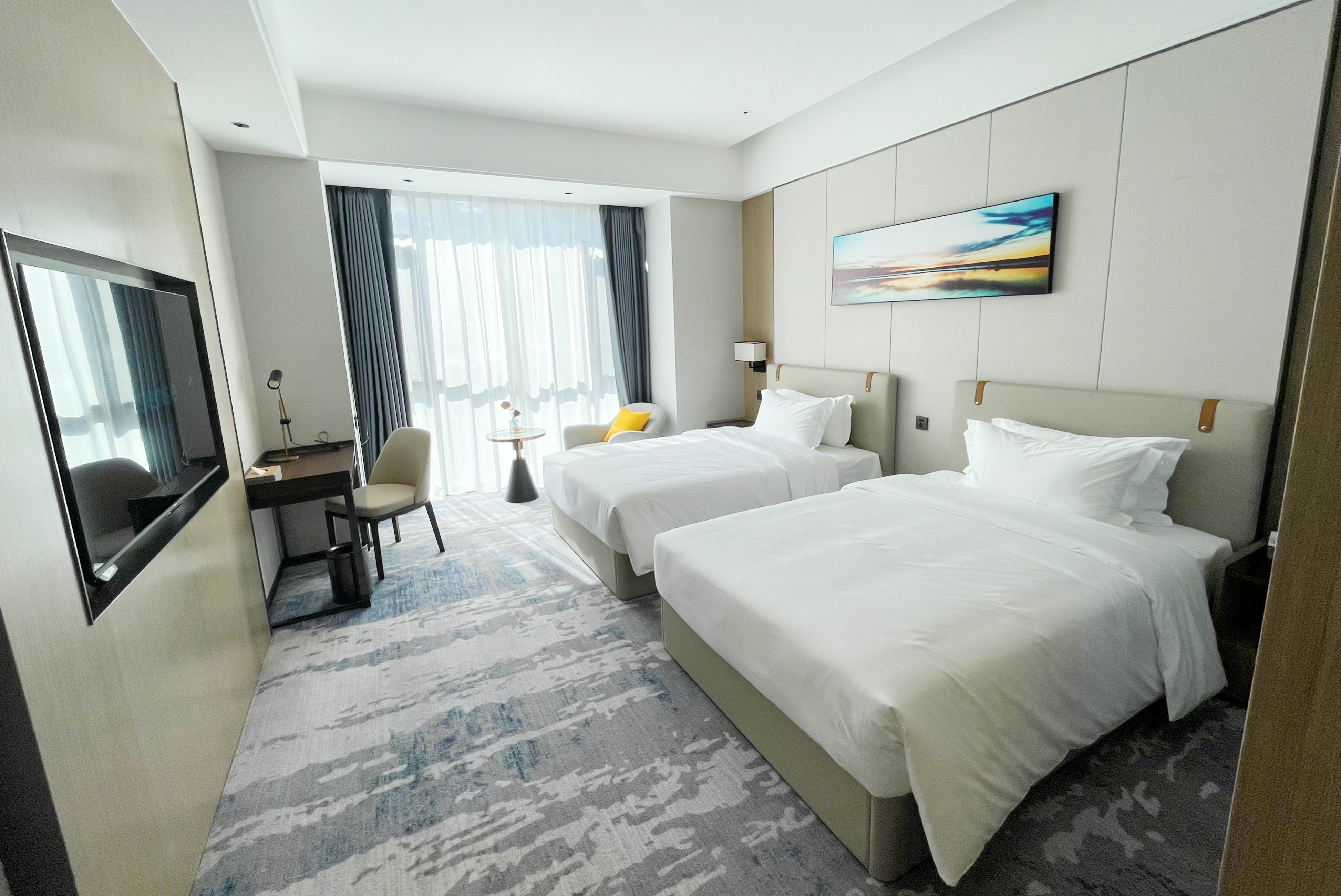 行政双床房【深睡舒眠床垫+舒睡羽绒被+衞浴乾湿分离】