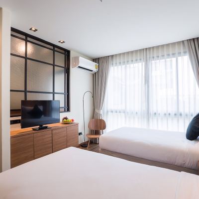 高級雙床房 陽光流行飯店優惠