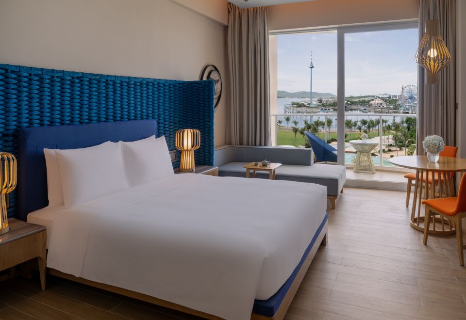 嘉賓軒豪華海景大床房