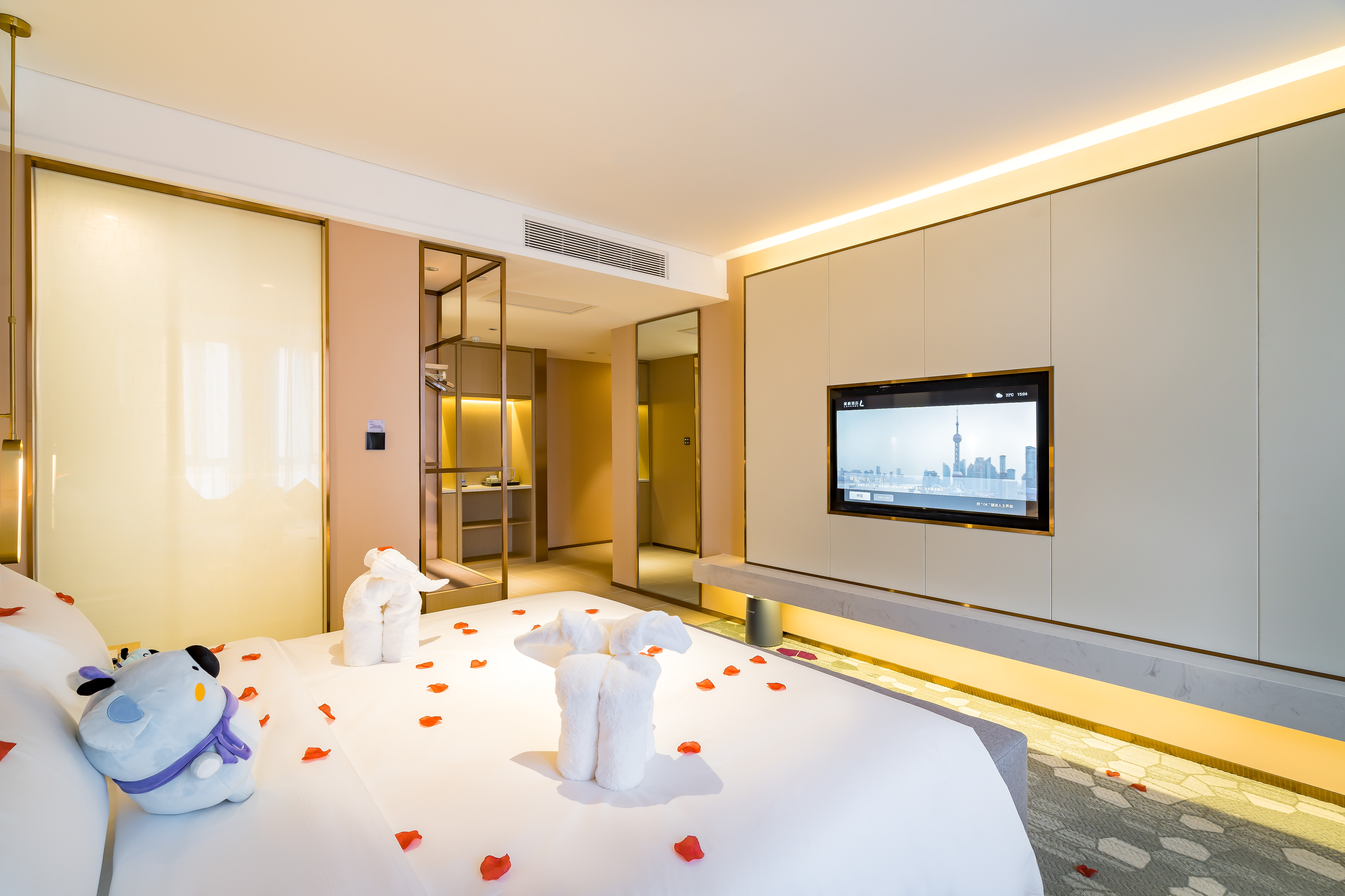 浪漫优享房（智能客控+可投屏+慕思床垫）