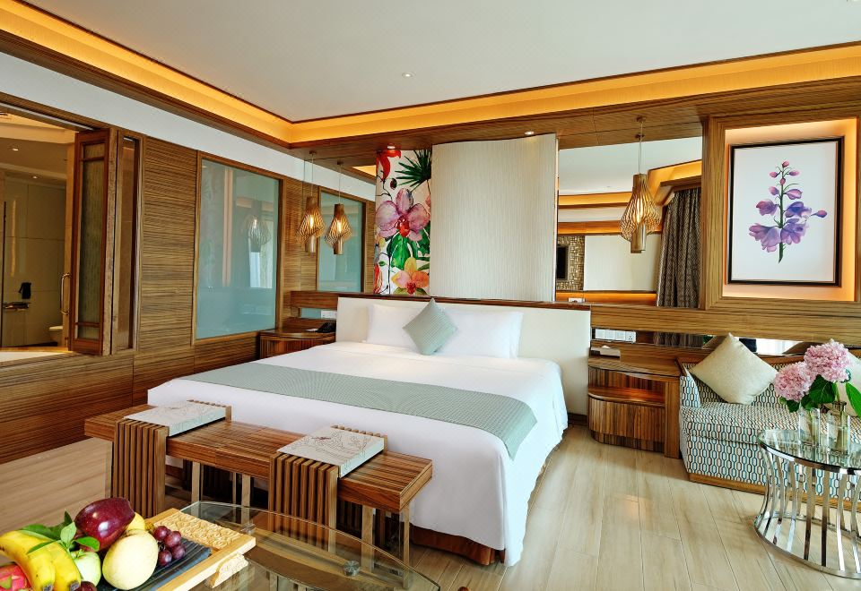 山景大床房-景观阳台-独立浴缸-慕思寝具