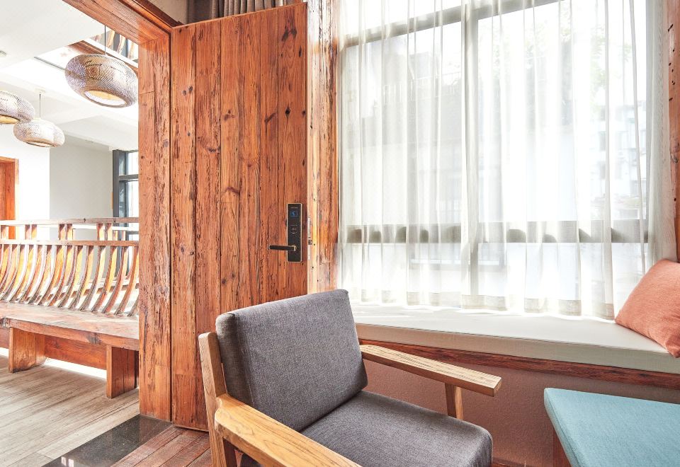 中山·私享阳台园景套房|深泡浴缸+智能马桶+茶台茶具