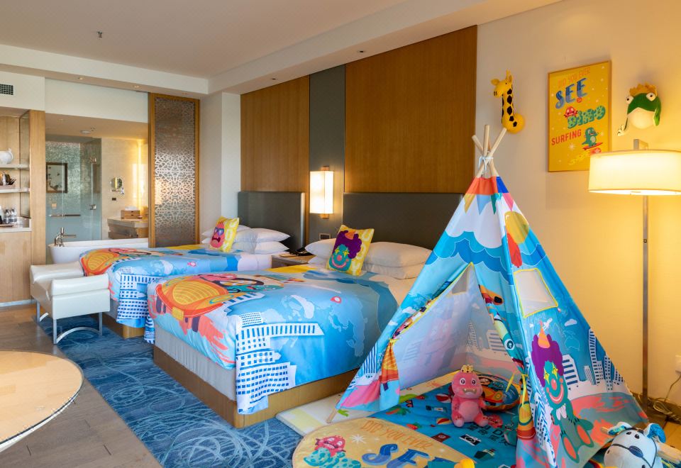 星奇宝贝亲子主题双床房【海景】