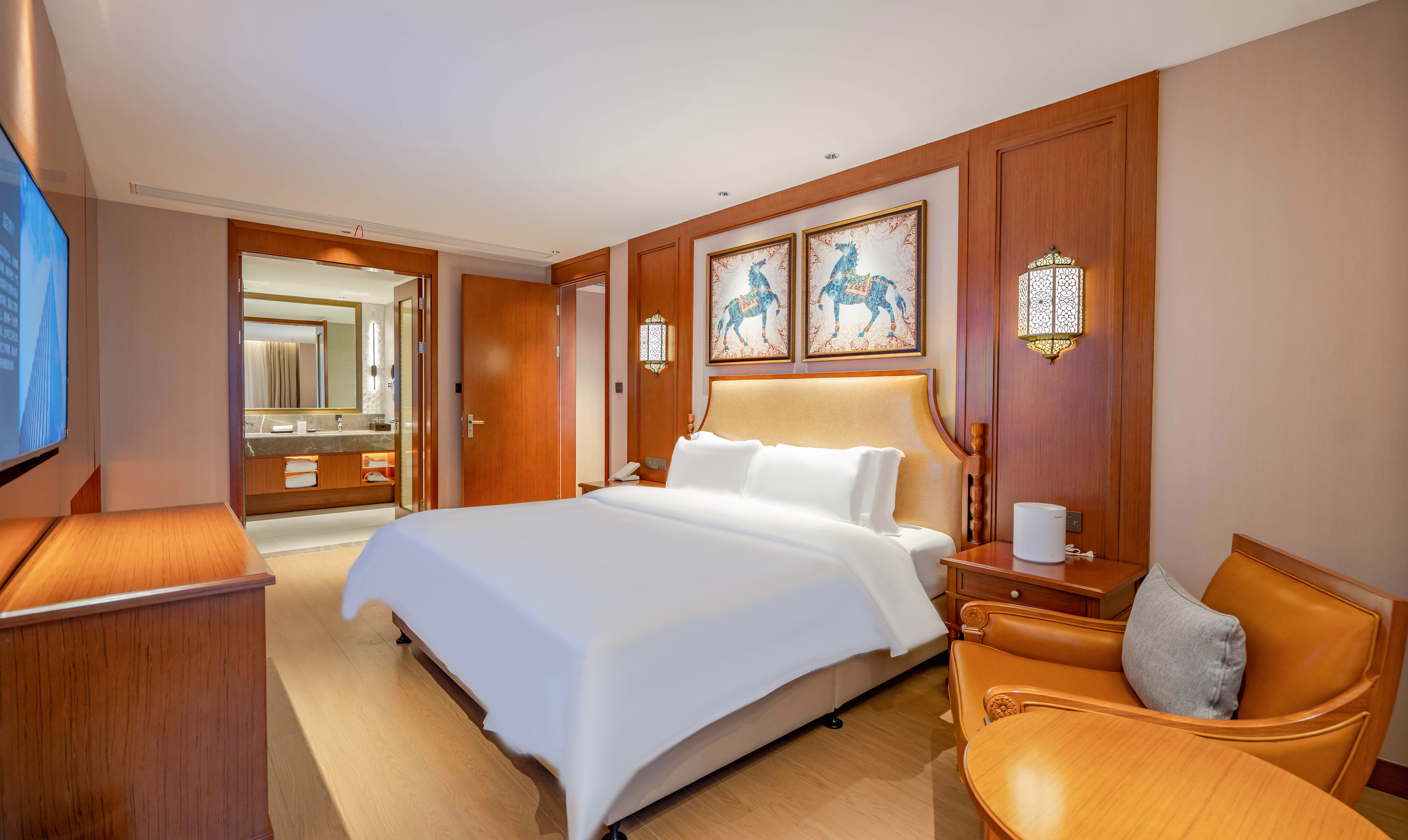 豪华套房（加湿器+金可儿舒睡床品+小冰箱）