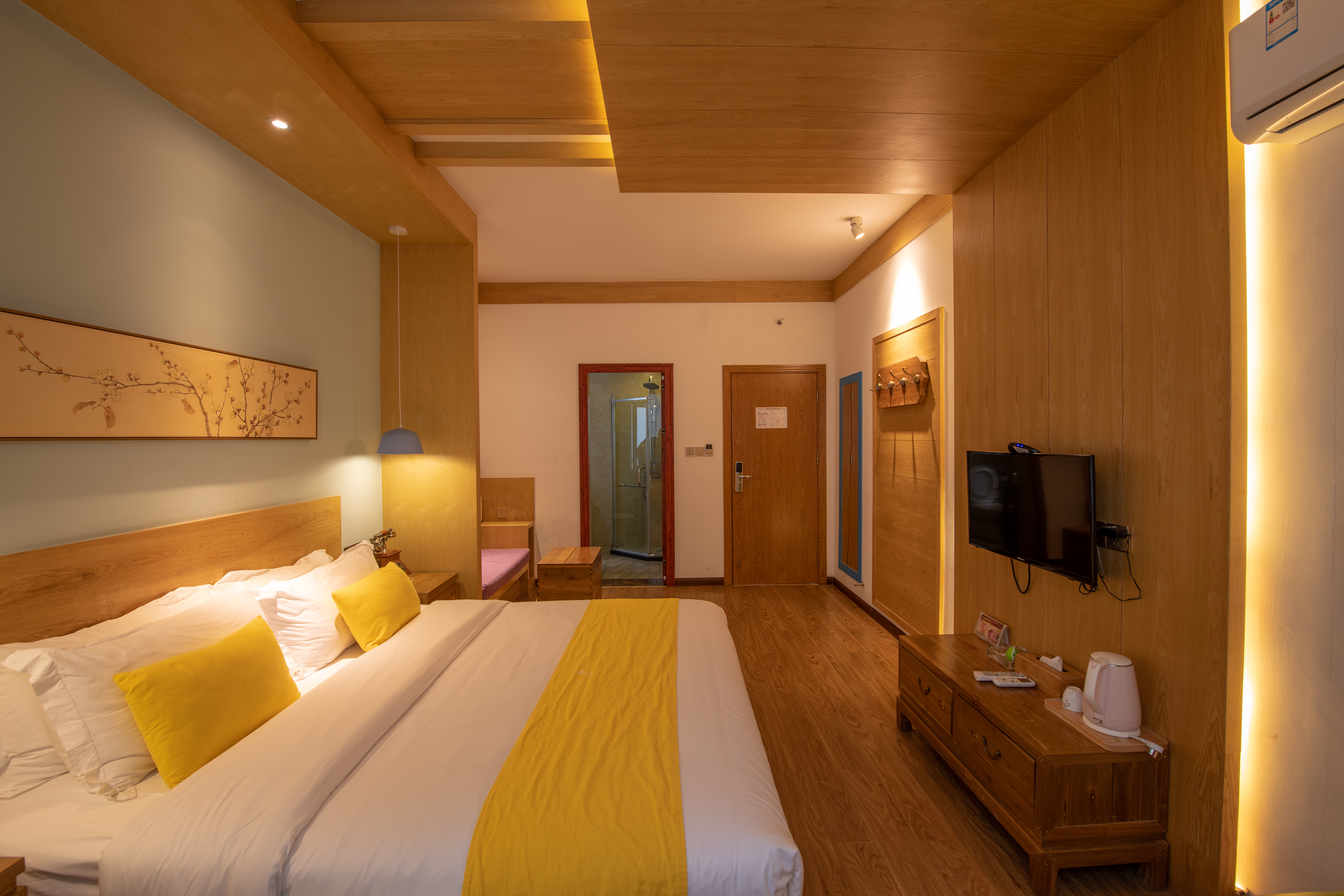 禪燈半月大床房