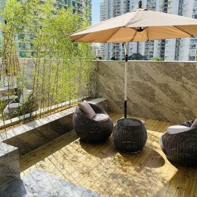 花園陽台大床房 詩藝城棧（廣州塔店）優惠
