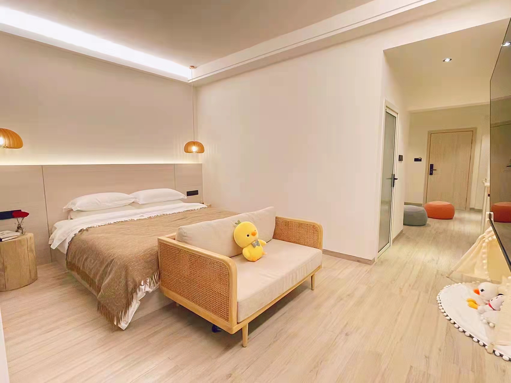 溯梦童趣亲子家庭套房（法恩莎衞浴+顾家乳胶床垫+小米洗衣机冰箱）