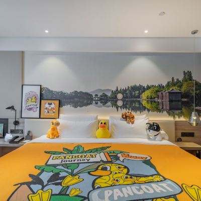 幾木城景親子房（護頸記憶枕+迷你冰箱+帳篷） 杭州西湖文化廣場亞朵飯店優惠