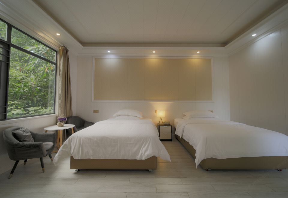 Zizhuyuan Yunxi Independent Courtyard Twin Room
