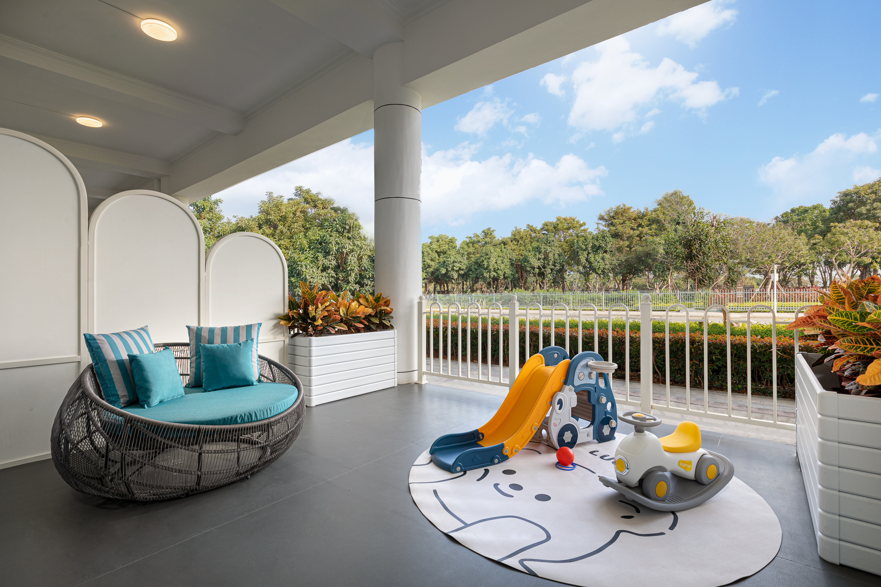 豪华主题亲子房（私家庭院）