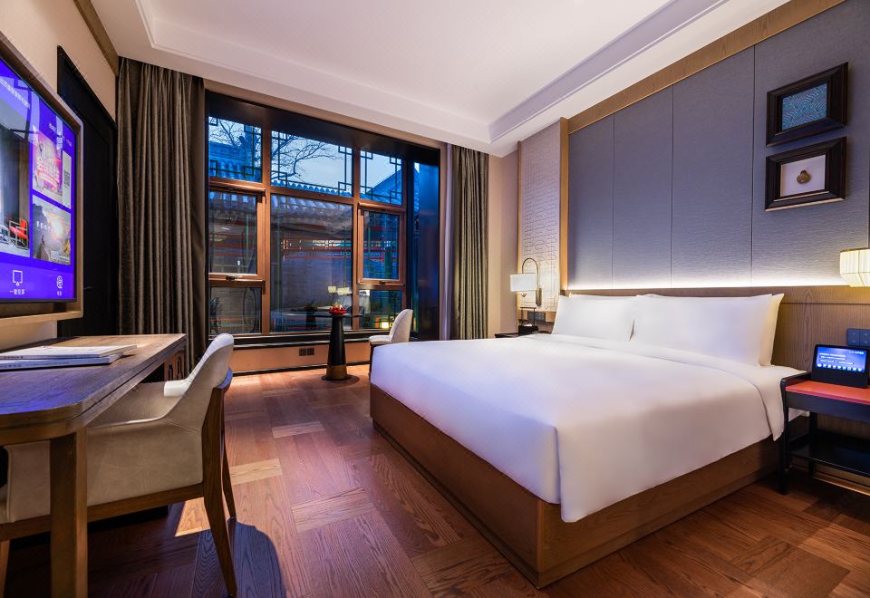 四合院-漫心套房（180°觀景落地窗+臥賞游廊）