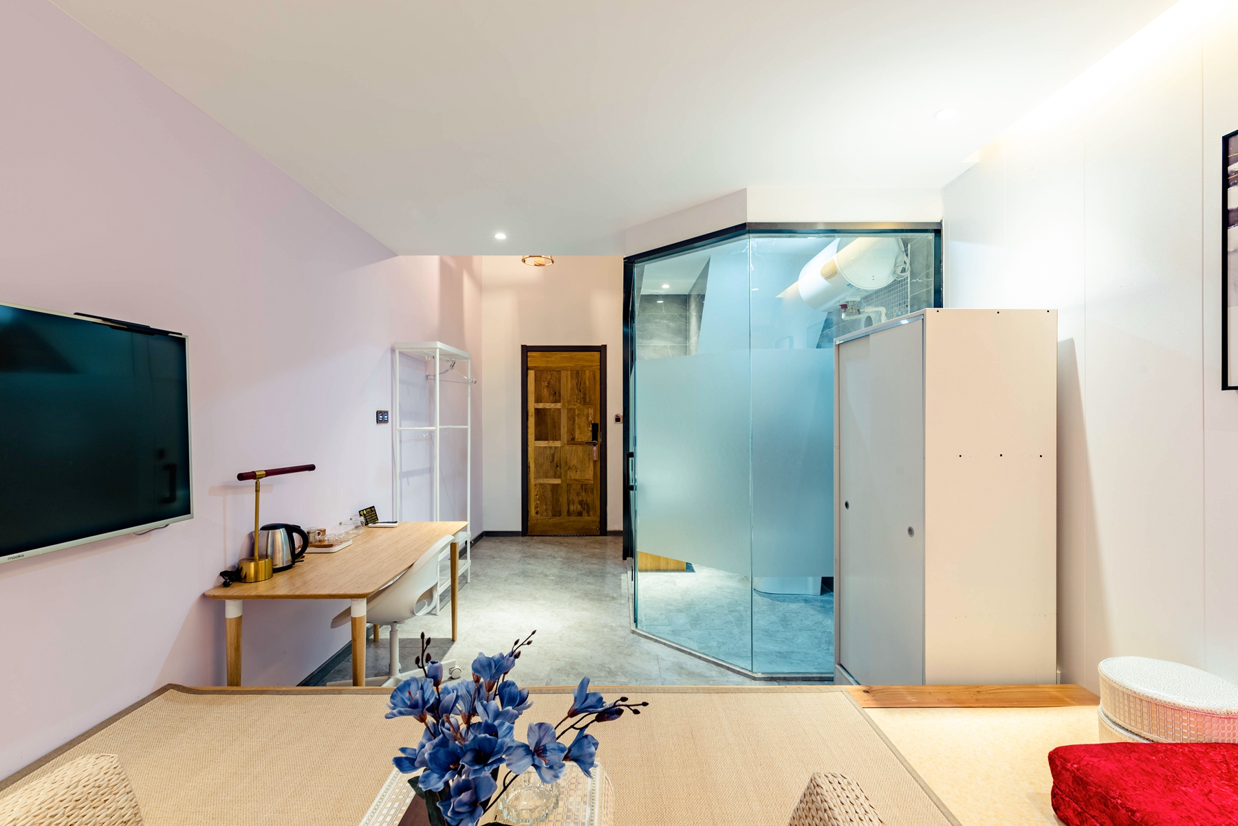 观海loft双床房（全景榻榻米+独卧大床）