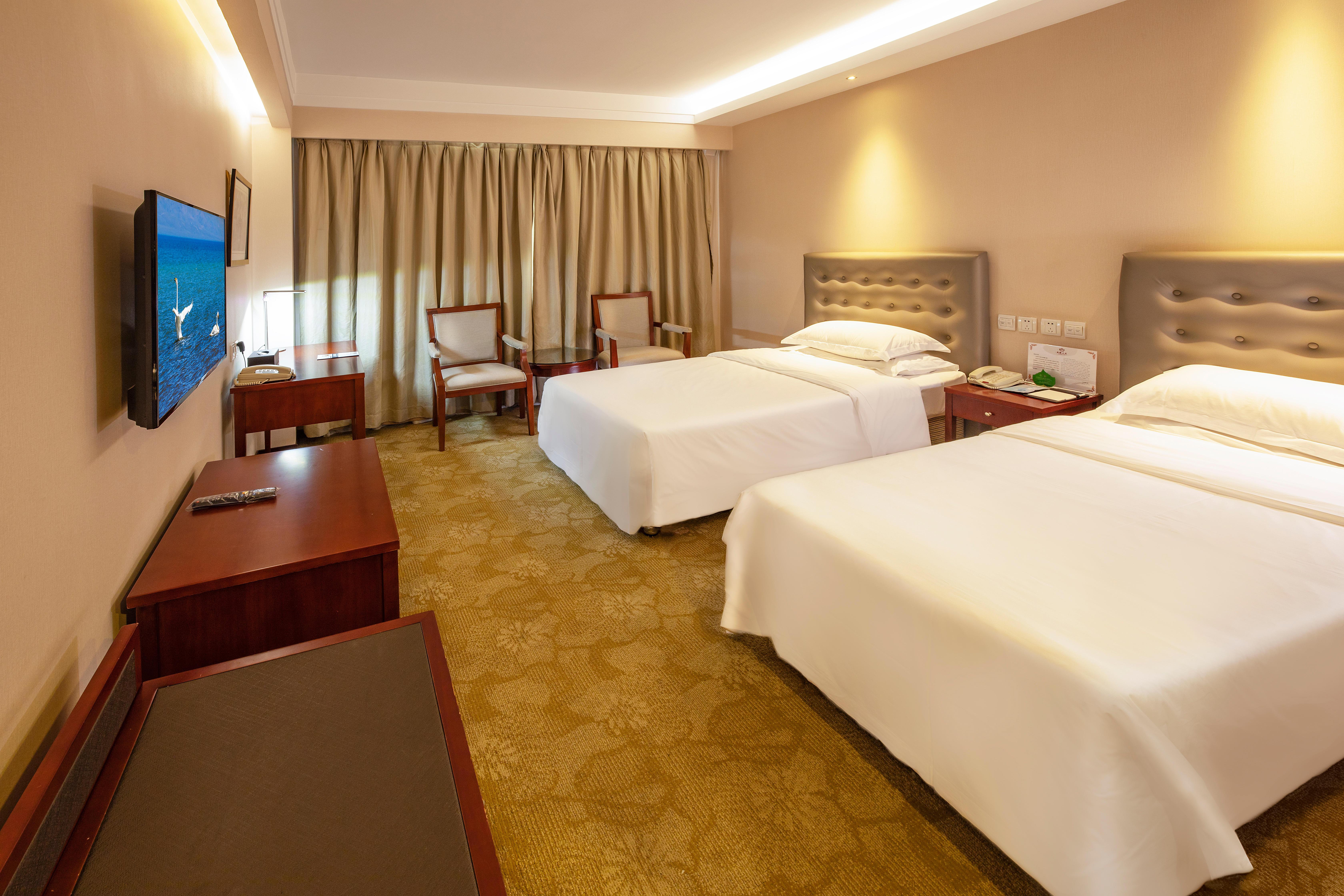 嘉宾楼标准双床房