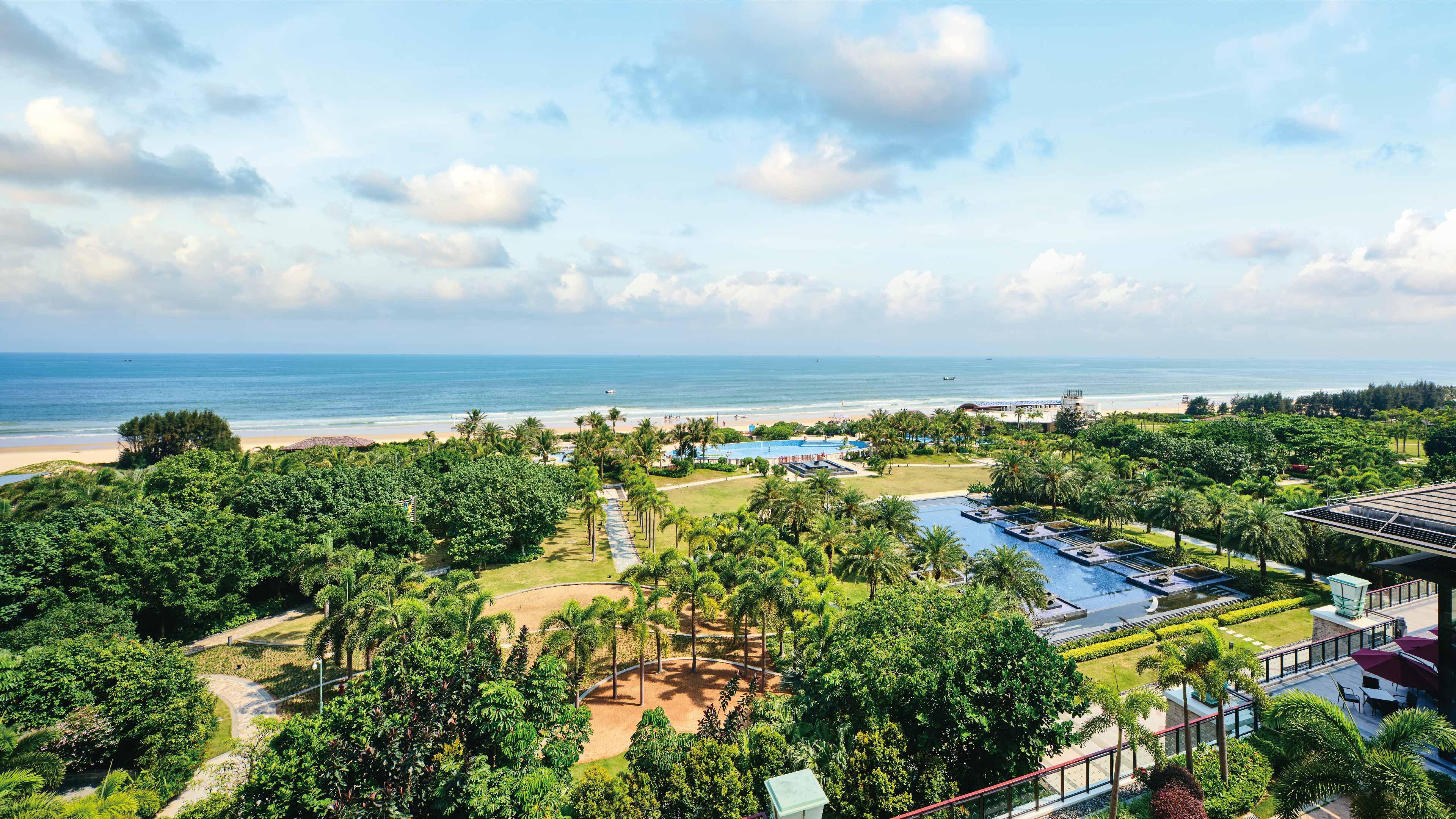 高级海景双床房