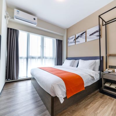 景觀大床房 京基京寓飯店（深圳龍崗大運中心店）優惠