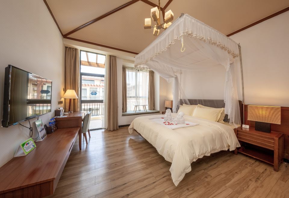 Baodun Lake Hushan Hot Spring ResortVilla (Double bed)