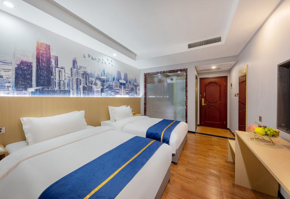 Jinting Hotel (Yanbian High-speed Railway Station Central Square)Guestroom (2 beds)