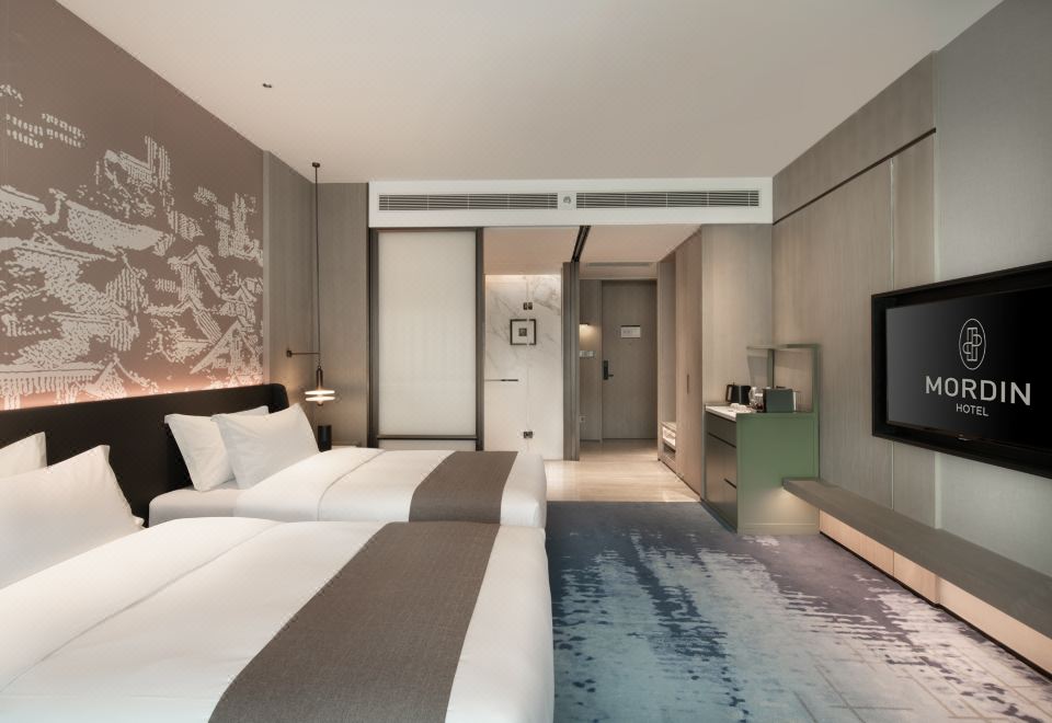 高級園景雙床房