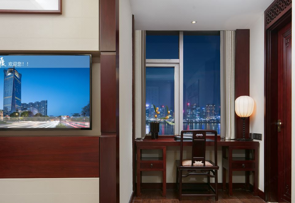 江景棋文化主题大床房