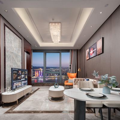 攬月一室江景套房（尊享山城+洗烘一體+舒適浴缸） Asiam亞美國際公寓酒店（重慶解放碑洪崖洞店）優惠