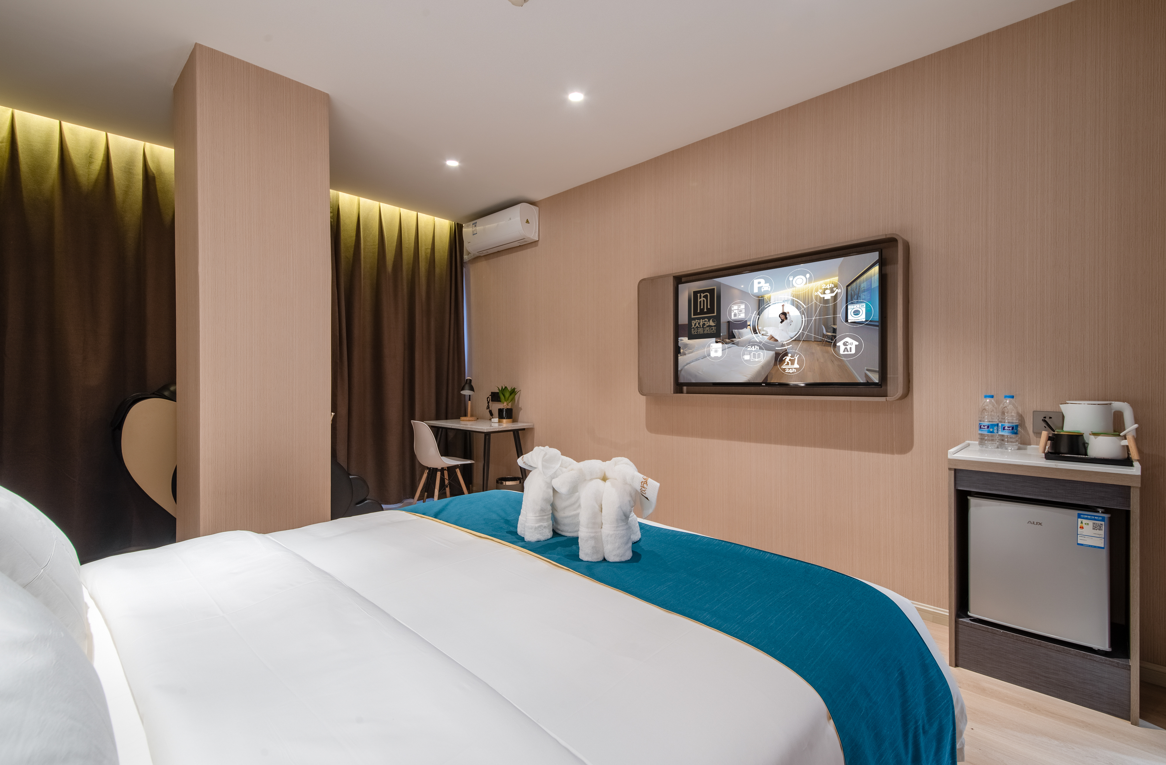 缓压大床房A（中段静享+柔风速干）