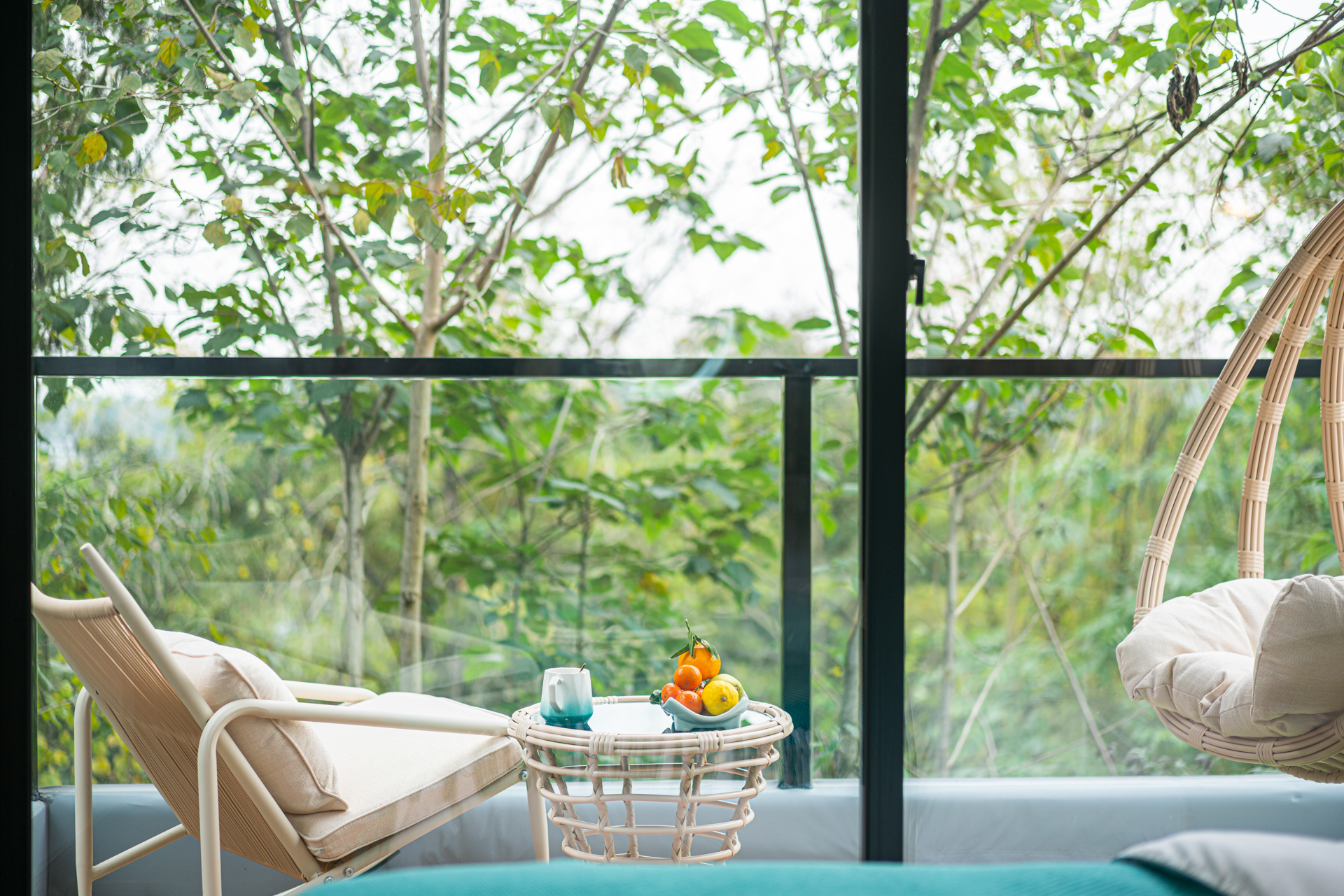 彩蝶·尊享阳台房（空调-网红打卡-独立阳台景观- 棋牌娱乐）