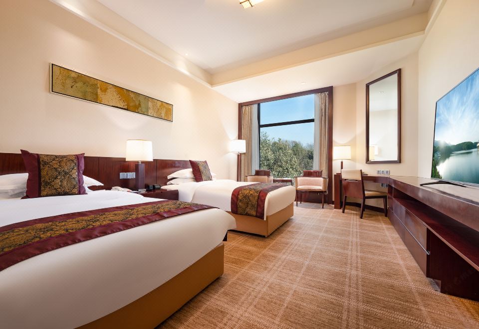 紫金樓·高級雙床房 -悠享森系氧吧