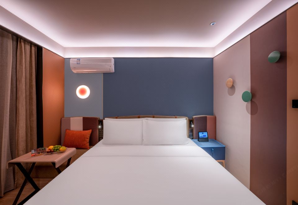 Orange Hotel (Tianjin Wudao Xiawafang Branch)Sunshine Room (Double Bed) (Terrace)