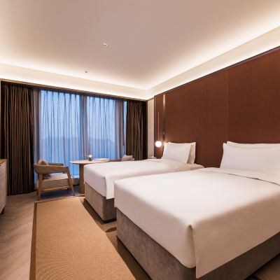 豪華雙床房 桔子水晶上海長風商務區飯店優惠