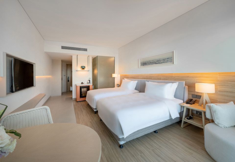 豪華海景雙床房