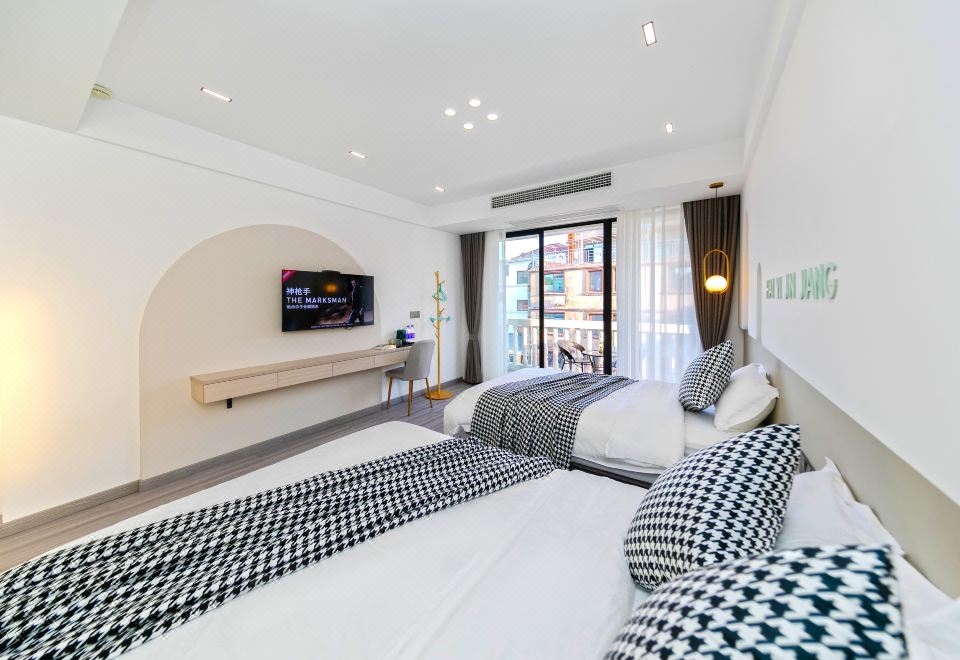 漫漫雲夢·微海景陽台家庭房