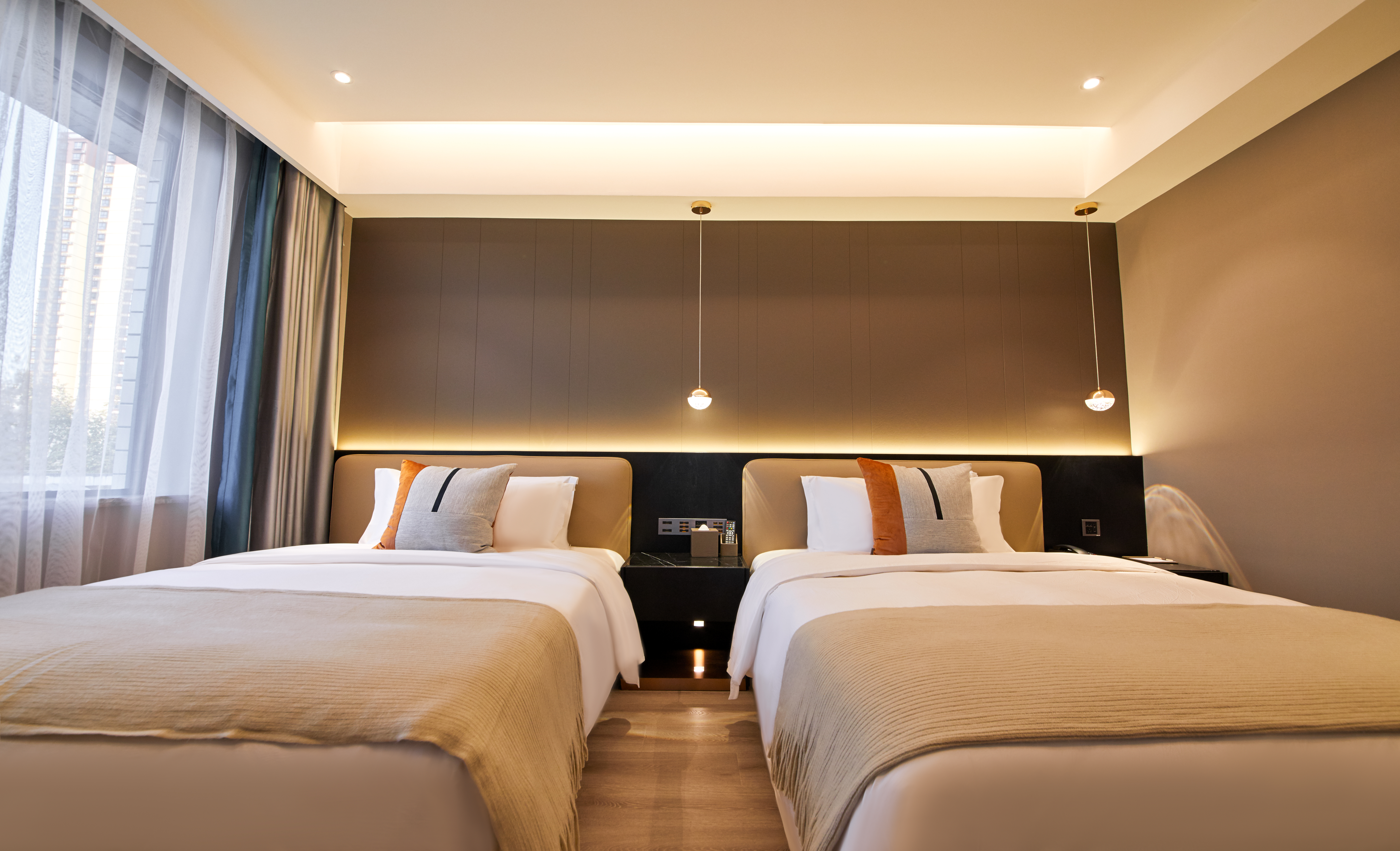 漫雅双床房（衣帽间+零压记忆床垫+智能客控）