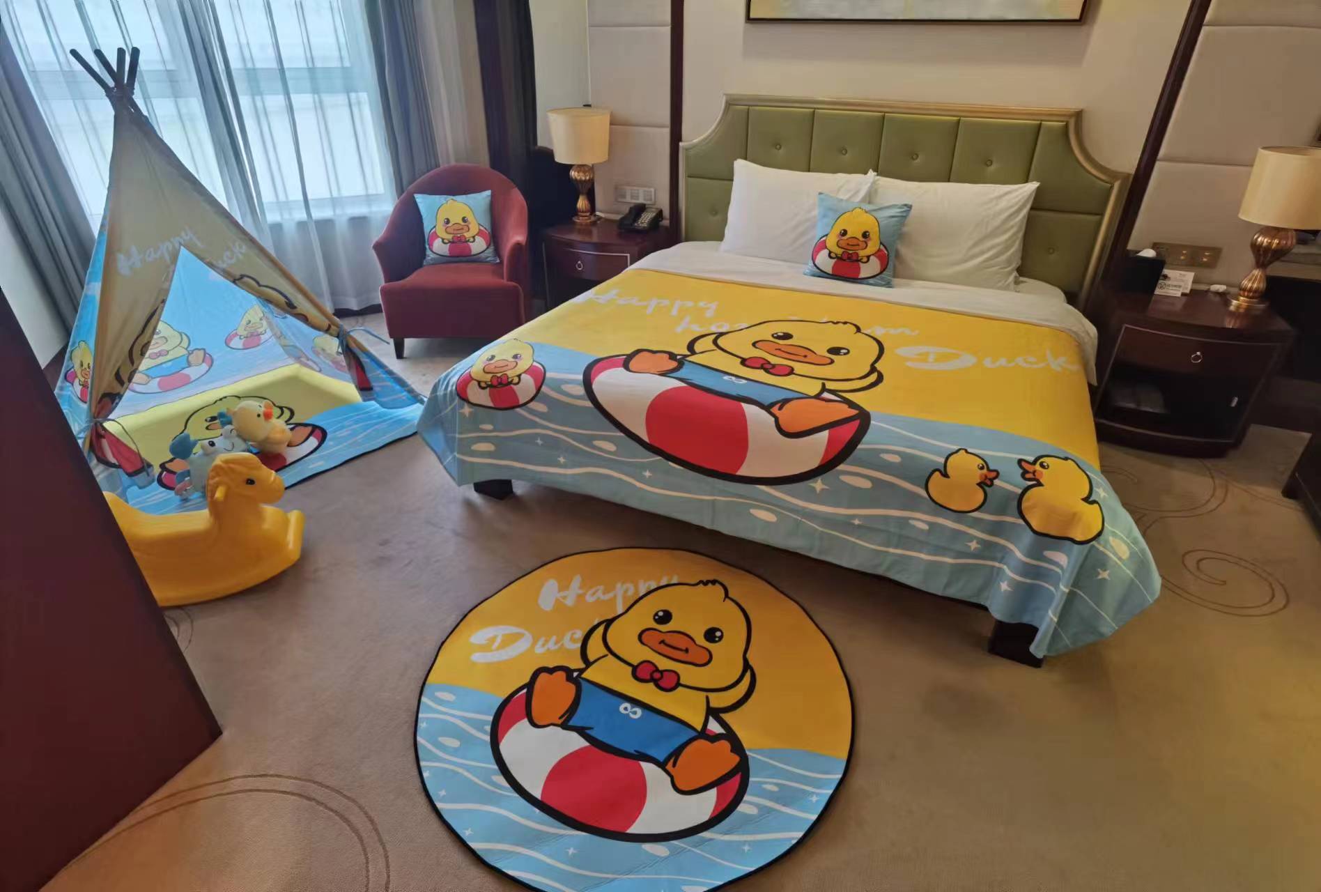 主题亲子三人套房