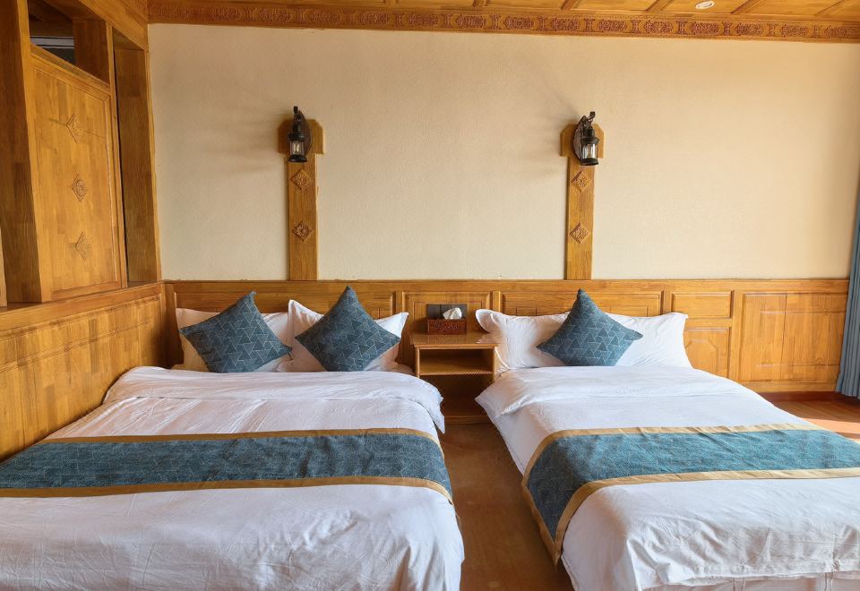 暖山|蒼云觀景親子雙床房（觀拇指山景+看絕美日出）