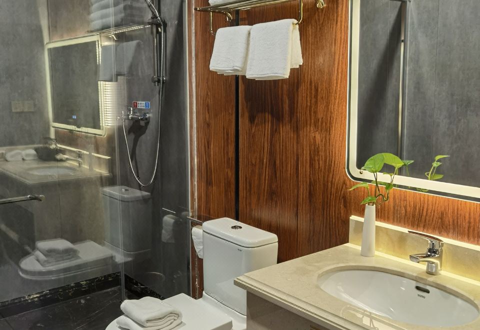 六合庭院双床房