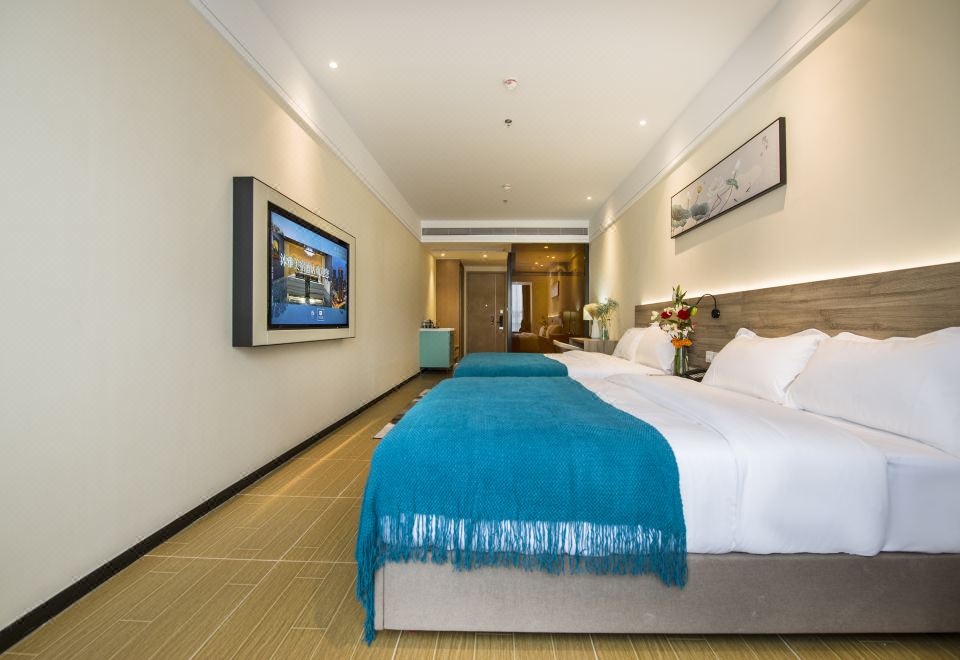 Japanese-Style Warm Sun Smart Twin Room With Zero Pressure Mattress (Spacious)