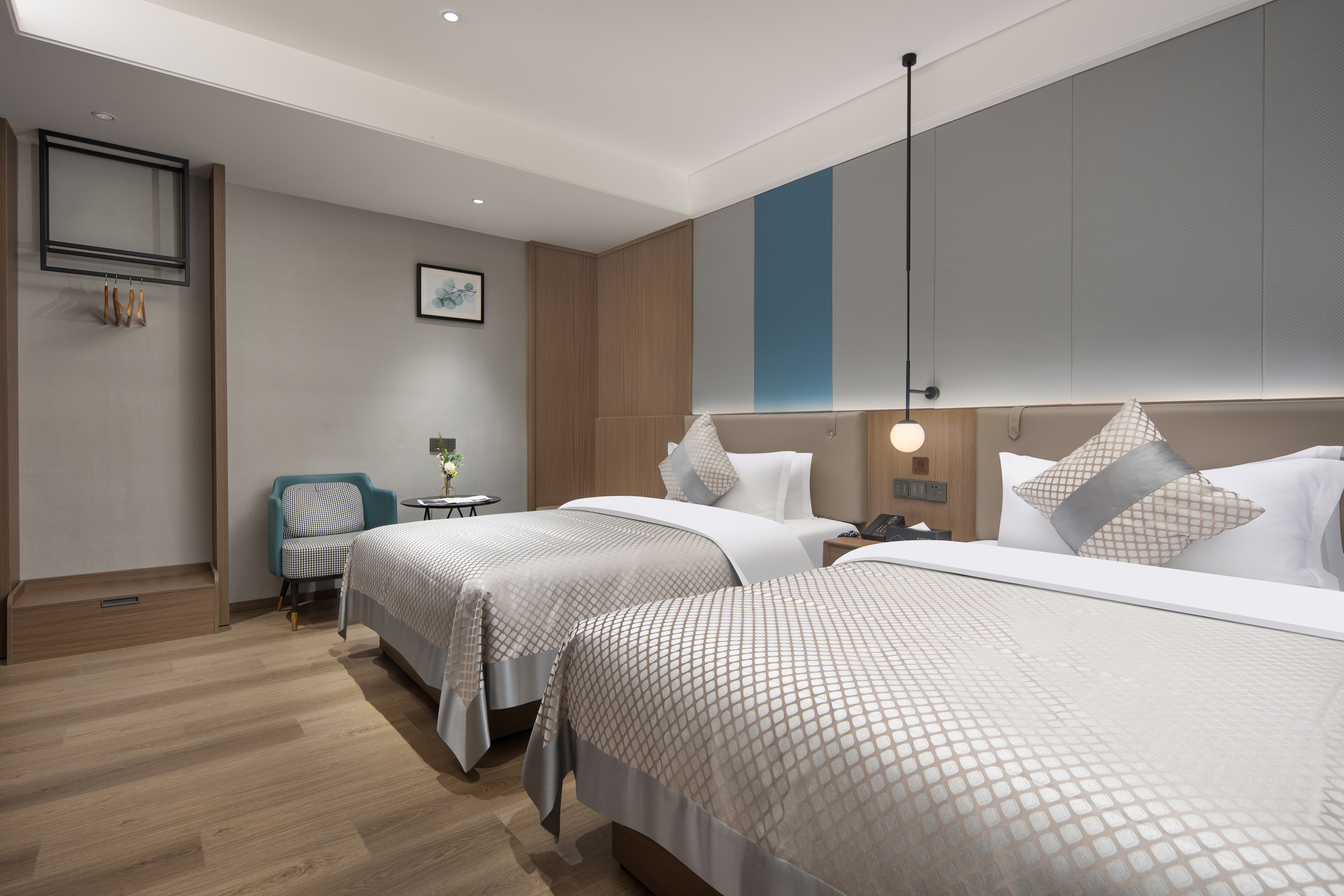 豪华娱乐双床房