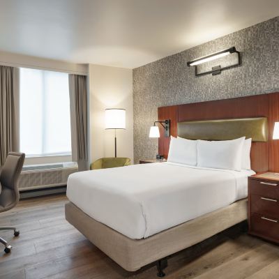 行動無障礙雙人床房（帶淋浴） 紐約市中心希爾頓逸林飯店優惠