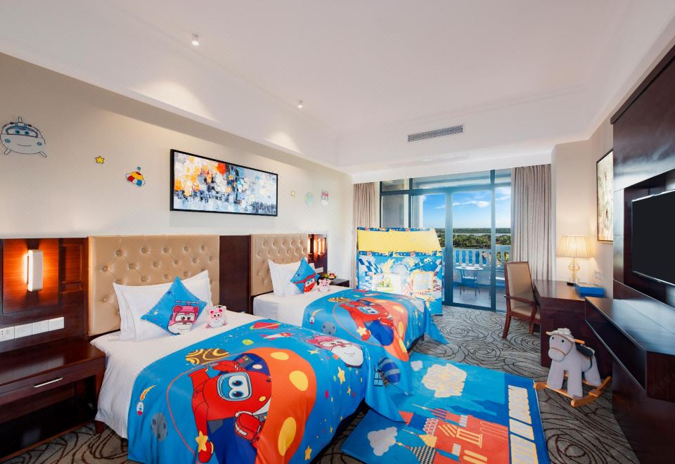 Wyndham Garden Haikou South Animation twin room