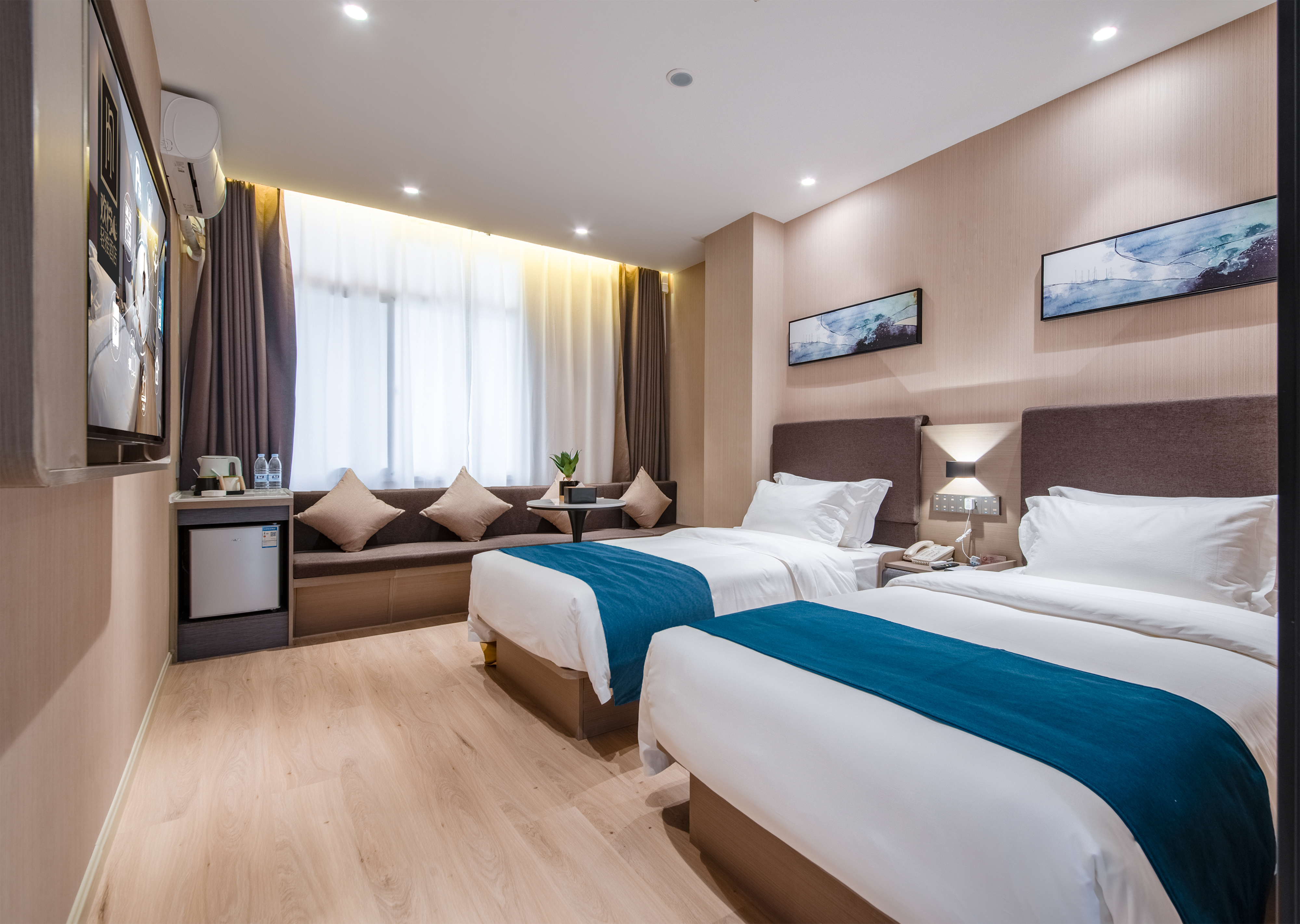 商务双床房（双床悦享+一次性烧水壶内胆）