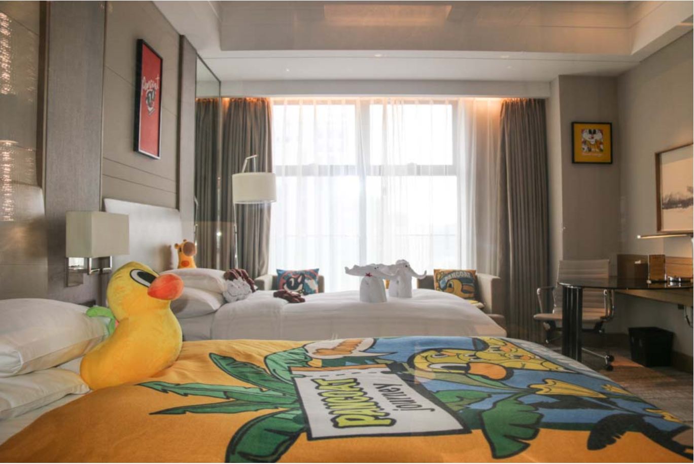 小黄鸭亲子房（双床）