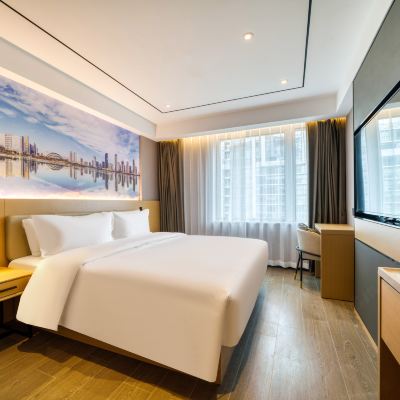 智能商務大床房 美鉑輕奢酒店（西湖湖濱浙二醫院店）優惠