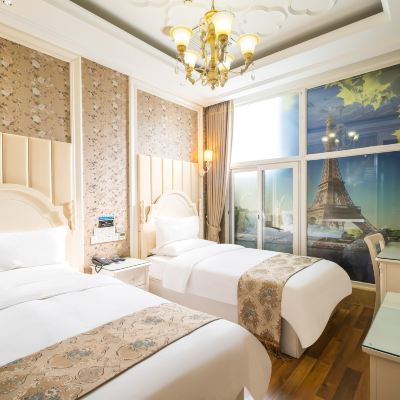 異域風情主題雙床房 自然風情主題飯店（北京木樨園地鐵站店）優惠