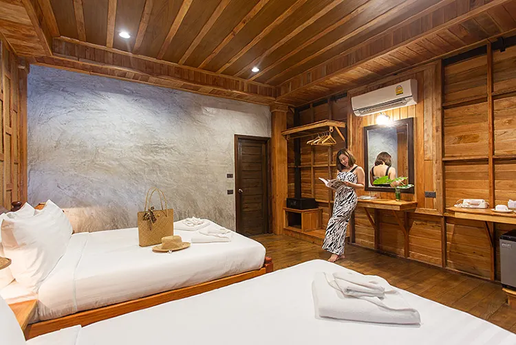 ห้องครอบครัวริมชายหาด