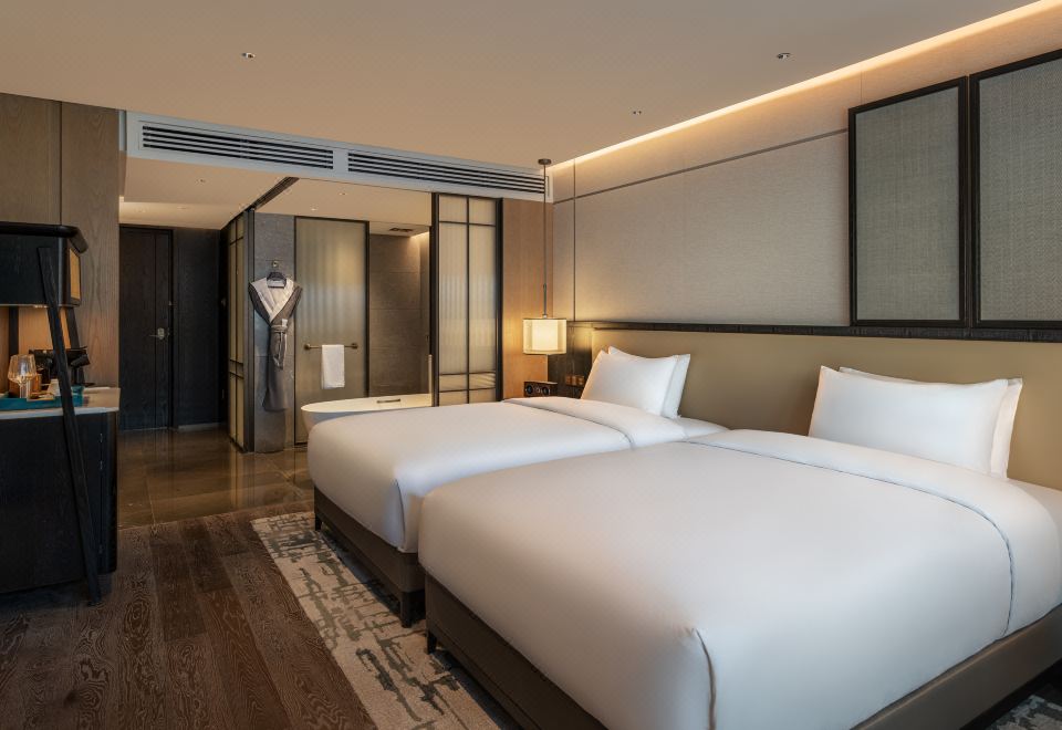 睿世景观双床房